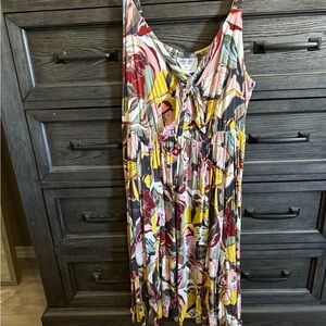 Torrid Multicolor Floral Maxi Dress